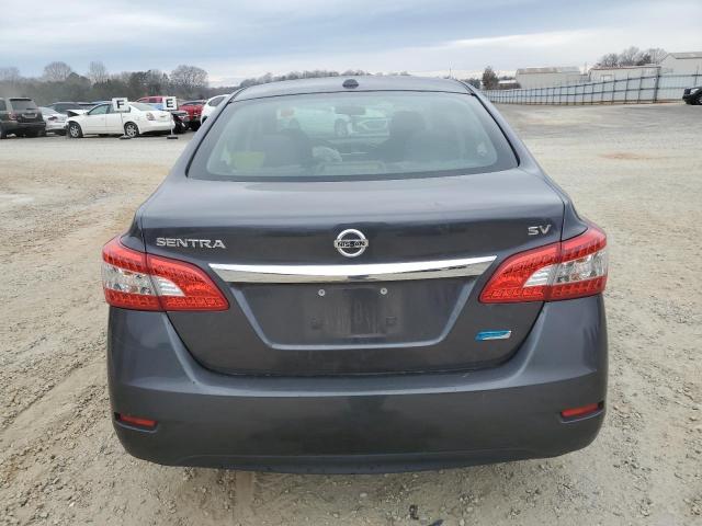 3N1AB7AP1EY334590 - 2014 NISSAN SENTRA S GRAY photo 6