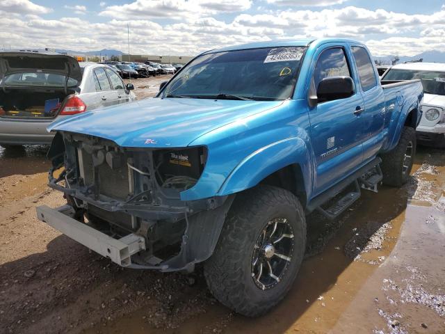 5TETU62N15Z135654 - 2005 TOYOTA TACOMA PRERUNNER ACCESS CAB BLUE photo 1