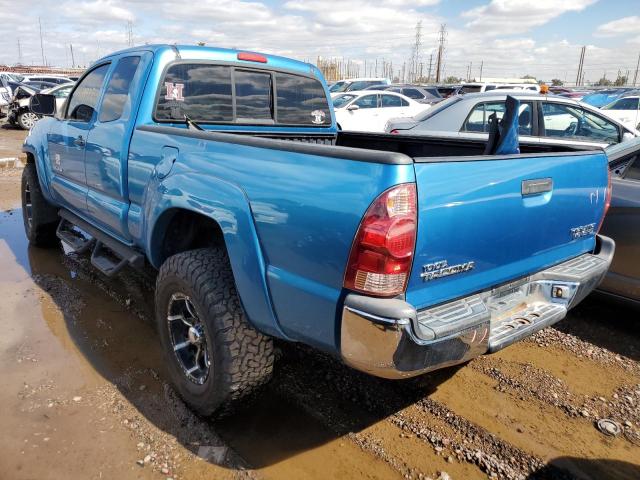 5TETU62N15Z135654 - 2005 TOYOTA TACOMA PRERUNNER ACCESS CAB BLUE photo 2