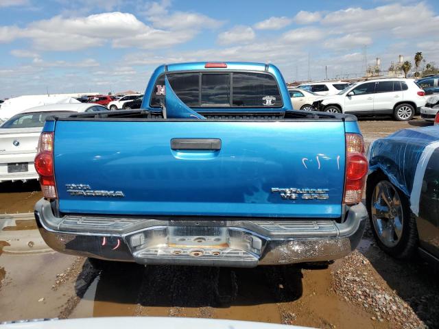 5TETU62N15Z135654 - 2005 TOYOTA TACOMA PRERUNNER ACCESS CAB BLUE photo 6