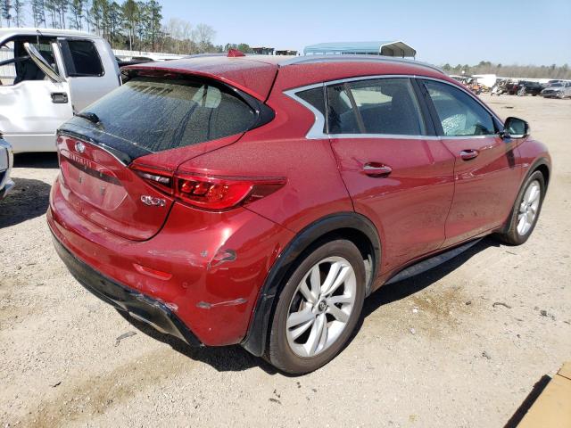 SJKCH5CP2JA046451 - 2018 INFINITI QX30 BASE RED photo 3