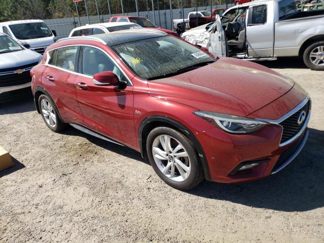 SJKCH5CP2JA046451 - 2018 INFINITI QX30 BASE RED photo 4