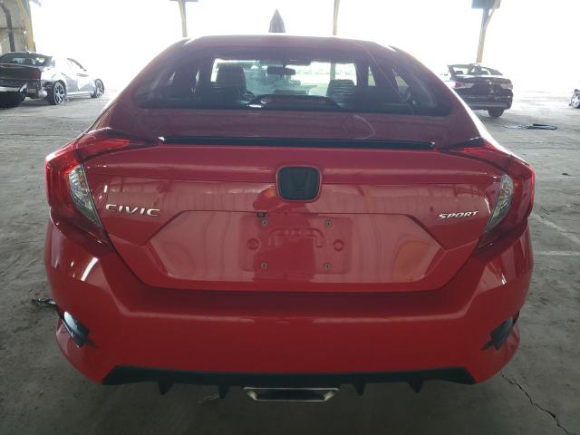 2HGFC2F83KH535978 - 2019 HONDA CIVIC SPORT RED photo 6