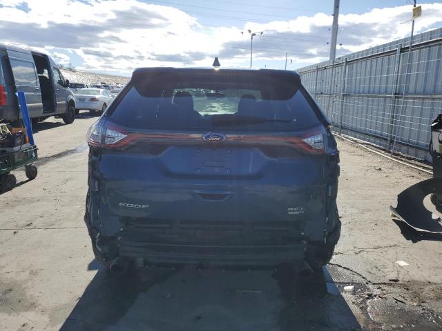 2FMPK4J91GBB87864 - 2016 FORD EDGE SEL BLUE photo 6