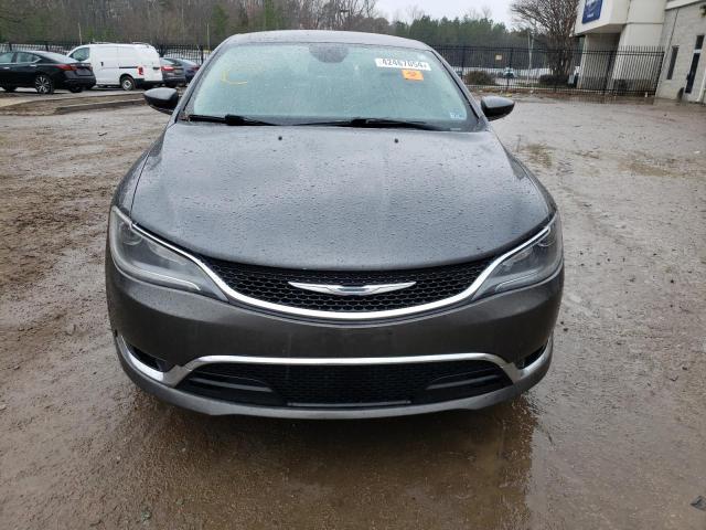 1C3CCCCB5FN545341 - 2015 CHRYSLER 200 C GRAY photo 5