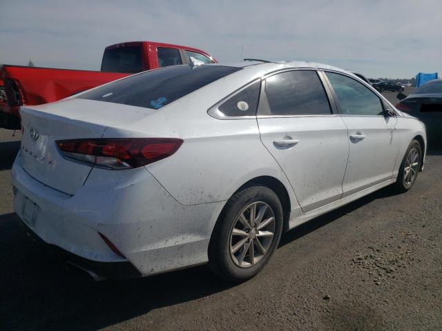 5NPE24AF9KH801333 - 2019 HYUNDAI SONATA SE WHITE photo 3