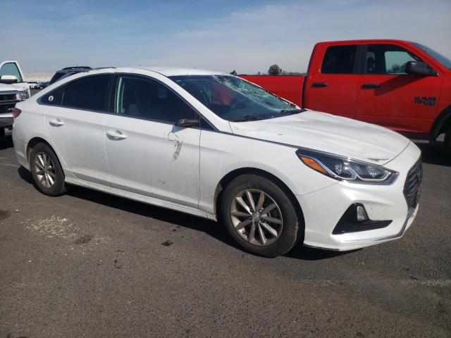 5NPE24AF9KH801333 - 2019 HYUNDAI SONATA SE WHITE photo 4