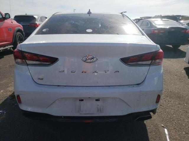 5NPE24AF9KH801333 - 2019 HYUNDAI SONATA SE WHITE photo 6