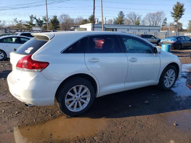 4T3BA3BB9AU018306 - 2010 TOYOTA VENZA WHITE photo 3