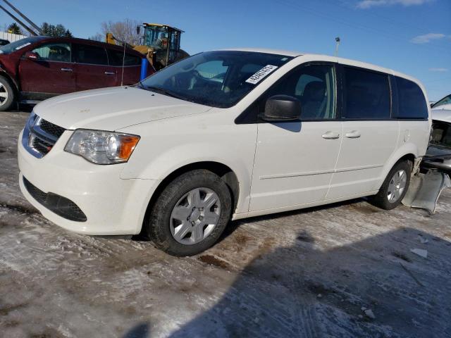 2C4RDGBG0CR419927 - 2012 DODGE GRAND CARA SE WHITE photo 1