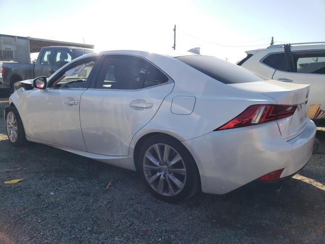 JTHBA1D25G5023910 - 2016 LEXUS IS 200T WHITE photo 2