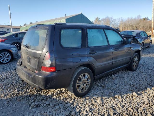 JF1SG66668H725270 - 2008 SUBARU FORESTER SPORTS 2.5X GRAY photo 3