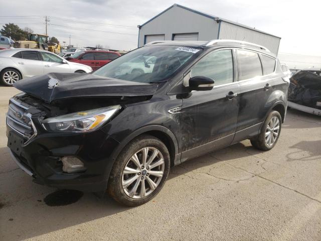 1FMCU9J93HUD53738 - 2017 FORD ESCAPE TITANIUM BLACK photo 1