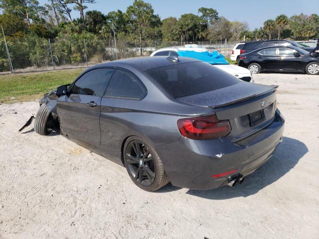 WBA1F5C56EVW97947 - 2014 BMW 228 I GRAY photo 2