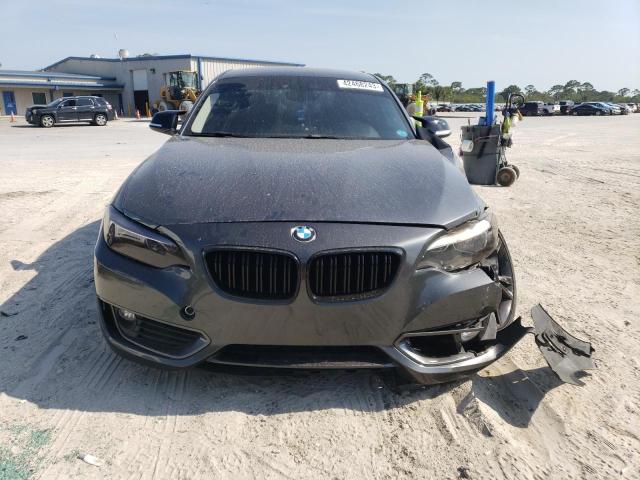 WBA1F5C56EVW97947 - 2014 BMW 228 I GRAY photo 5