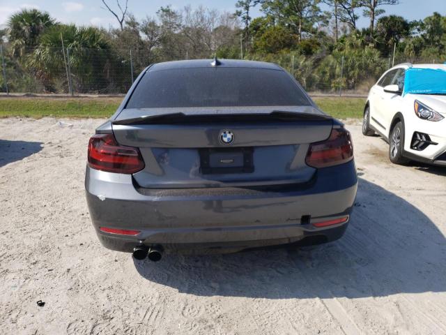 WBA1F5C56EVW97947 - 2014 BMW 228 I GRAY photo 6