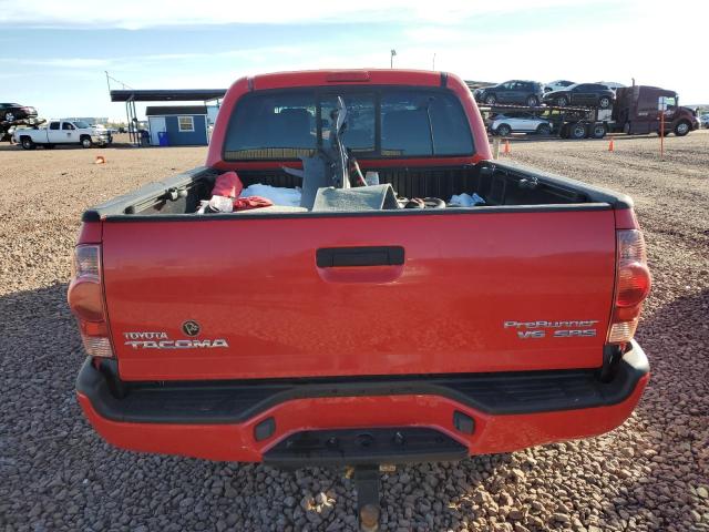 5TEJU62N28Z501231 - 2008 TOYOTA TACOMA DOUBLE CAB PRERUNNER RED photo 6