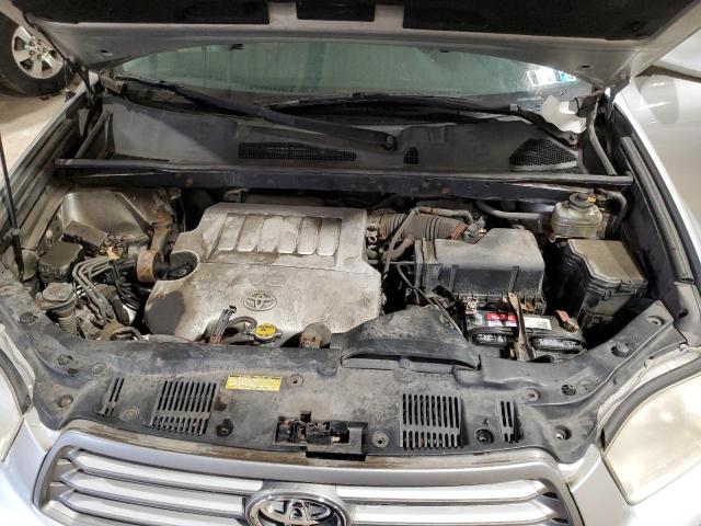 JTEES41A082106121 - 2008 TOYOTA HIGHLANDER SILVER photo 11