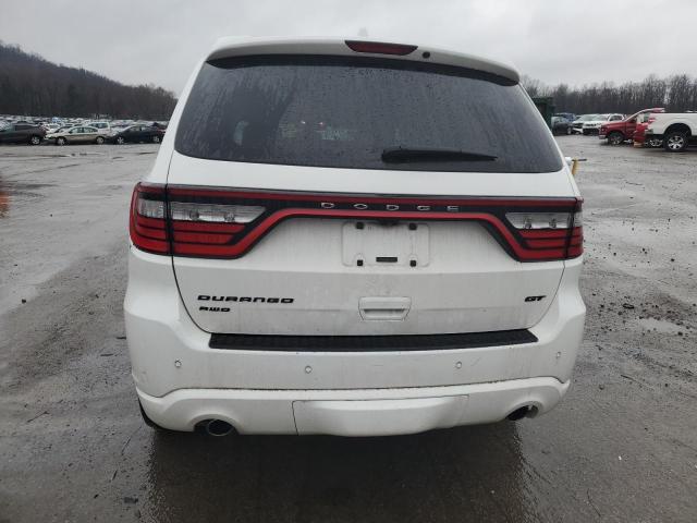 1C4RDJDG6HC907225 - 2017 DODGE DURANGO GT WHITE photo 6