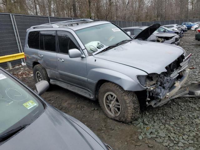 JTJHT00W854002963 - 2005 LEXUS LX 470 BLUE photo 4