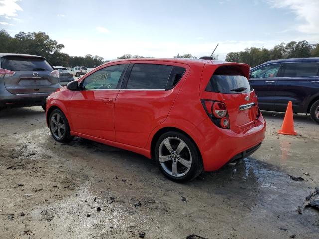 1G1JH6SB0G4118429 - 2016 CHEVROLET SONIC RS RED photo 2