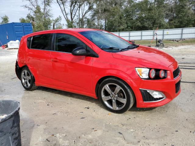 1G1JH6SB0G4118429 - 2016 CHEVROLET SONIC RS RED photo 4