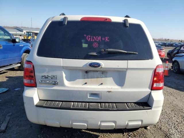 1FMCU9D74CKC29749 - 2012 FORD ESCAPE XLT WHITE photo 6