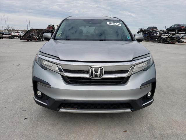 5FNYF5H93KB001049 - 2019 HONDA PILOT TOURING SILVER photo 5