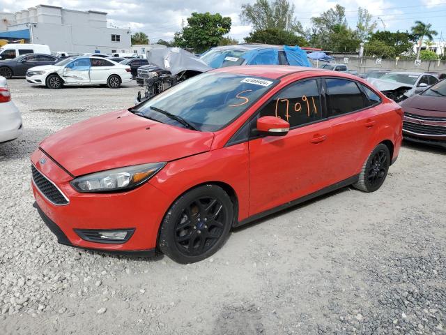 1FADP3F24GL235359 - 2016 FORD FOCUS SE RED photo 1