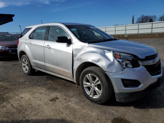 2GNALBEK0G1129105 - 2016 CHEVROLET EQUINOX LS SILVER photo 4