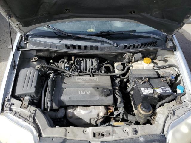 KL1TD66606B622652 - 2006 CHEVROLET AVEO BASE Gümüş foto 11