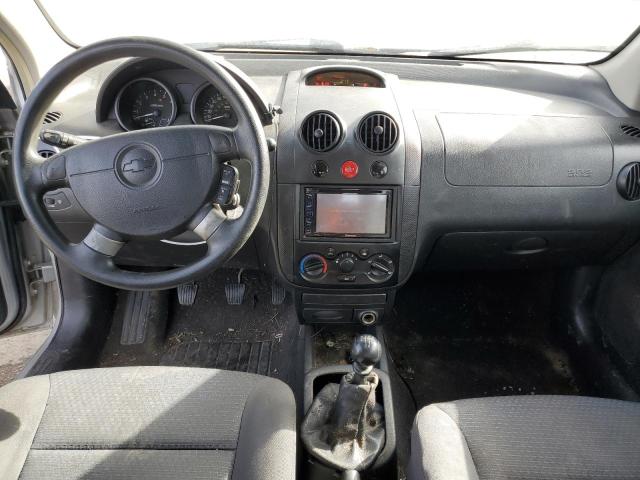 KL1TD66606B622652 - 2006 CHEVROLET AVEO BASE Gümüş foto 8