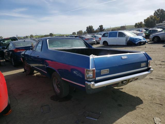 136800L157217 - 1970 CHEVROLET EL CAMINO BLUE photo 2