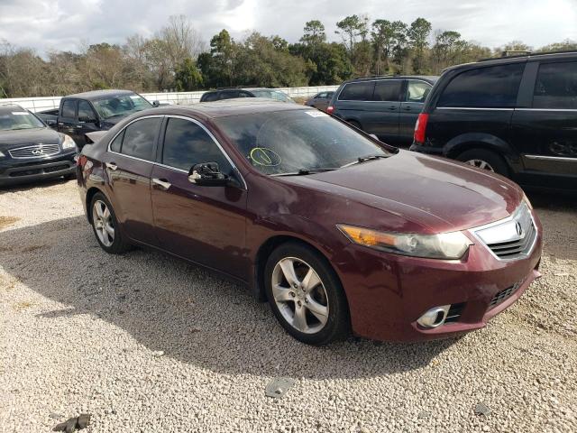 JH4CU2F6XCC008732 - 2012 ACURA TSX TECH BURGUNDY photo 4