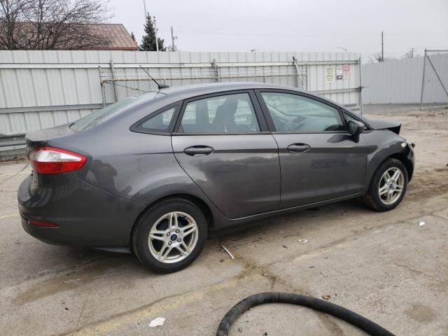 3FADP4BJ0KM129534 - 2019 FORD FIESTA SE GRAY photo 3