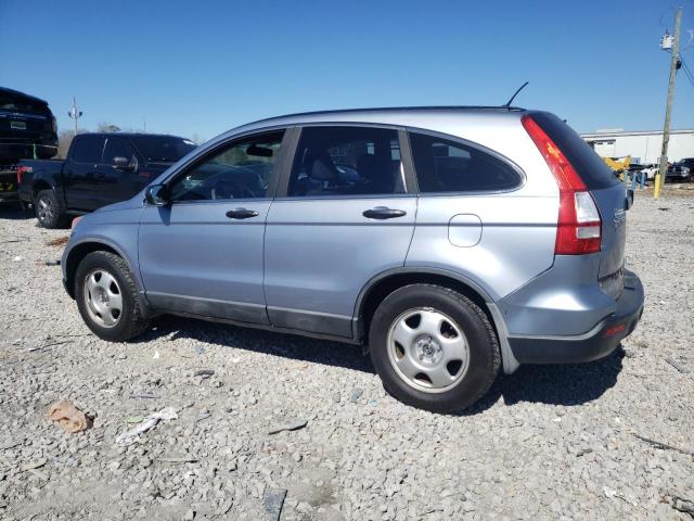 5J6RE38339L028227 - 2009 HONDA CR-V LX BLUE photo 2