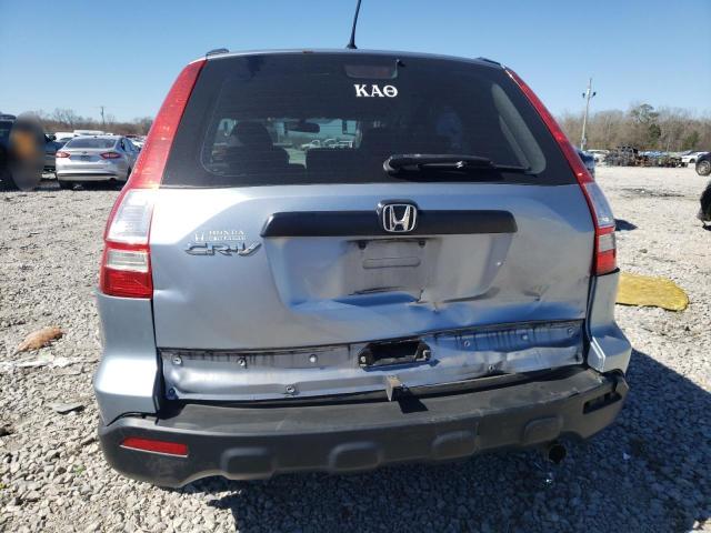 5J6RE38339L028227 - 2009 HONDA CR-V LX BLUE photo 6