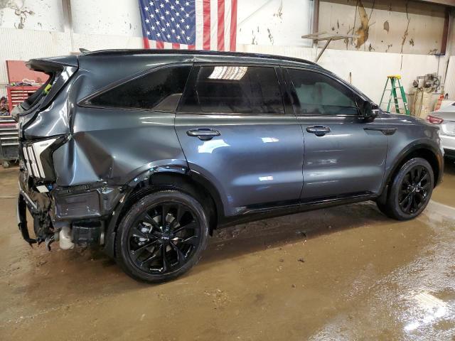 5XYRKDLF7PG223701 - 2023 KIA SORENTO SX GRAY photo 3