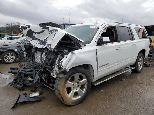 1GNSCJKC8HR392477 - 2017 CHEVROLET SUBURBAN C1500 PREMIER WHITE photo 1