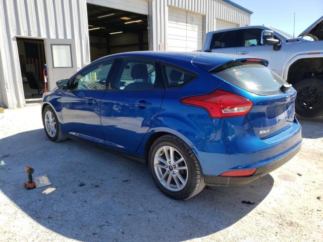 1FADP3K28JL304535 - 2018 FORD FOCUS SE BLUE photo 2