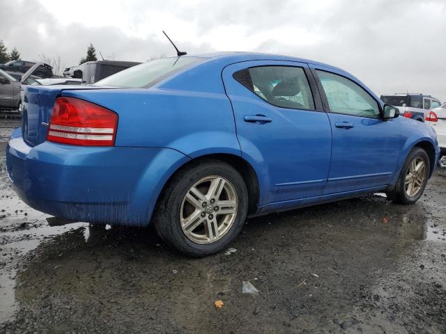 1B3LC56K78N253679 - 2008 DODGE AVENGER SXT BLUE photo 3