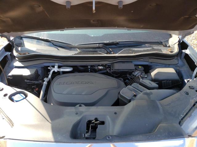 5FNYF7H56NB000510 - 2022 HONDA PASSPORT EXL BLUE photo 11