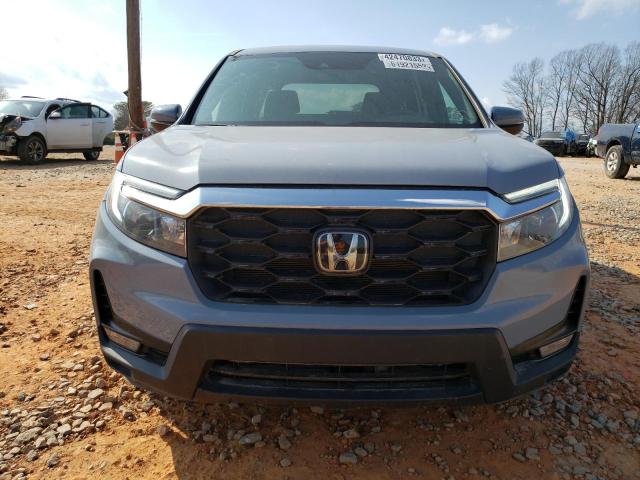 5FNYF7H56NB000510 - 2022 HONDA PASSPORT EXL BLUE photo 5