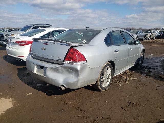 2G1WC5E35E1157528 - 2014 CHEVROLET IMPALA LIM LTZ SILVER photo 3