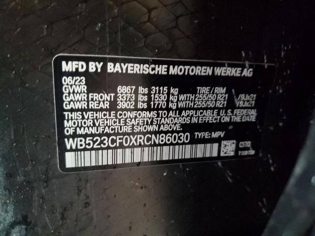 WB523CF0XRCN86030 - 2024 BMW IX XDRIVE50 Bordo foto 13