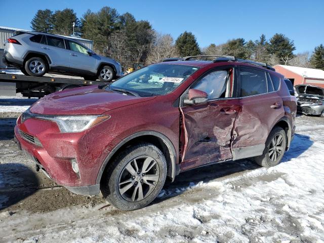 2T3RFREV5JW820926 - 2018 TOYOTA RAV4 ADVENTURE BURGUNDY photo 1