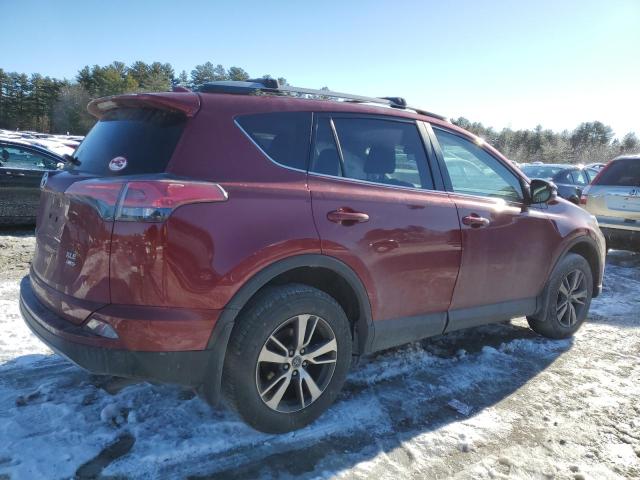 2T3RFREV5JW820926 - 2018 TOYOTA RAV4 ADVENTURE BURGUNDY photo 3