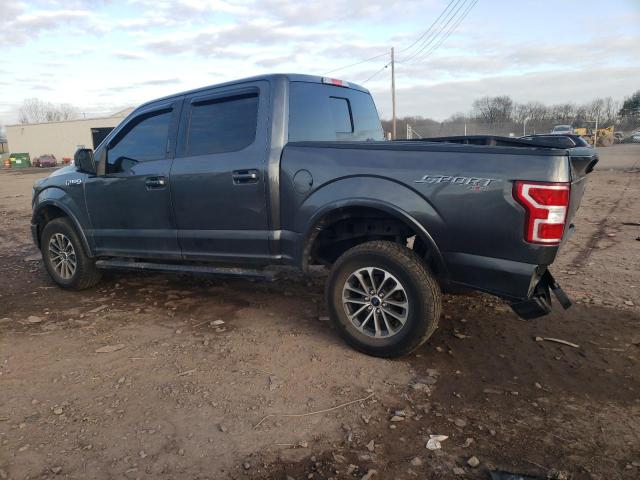 1FTEW1EP8KFB56514 - 2019 FORD F150 SUPERCREW GRAY photo 2