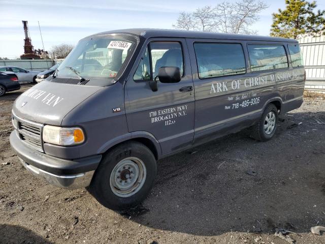 2B5WB35Z7SK574988 - 1995 DODGE RAM WAGON B3500 GRAY photo 1