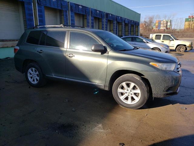 5TDZA3EH9DS039628 - 2013 TOYOTA HIGHLANDER BASE رمادي صورة 4